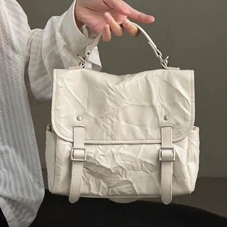 

Рюкзак в стиле колледжа, ретро, женский, 2025 новый, высококлассный, дорожный, маленький рюкзак, многофункциональная сумка-мессенджер