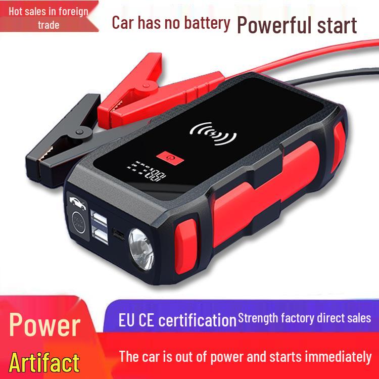 12V High-Capacity Car Jump Starter & Wireless Power Bank M10