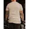 Summer Round Neck Short Sleeved Fashionable Casual Printed T-shirt