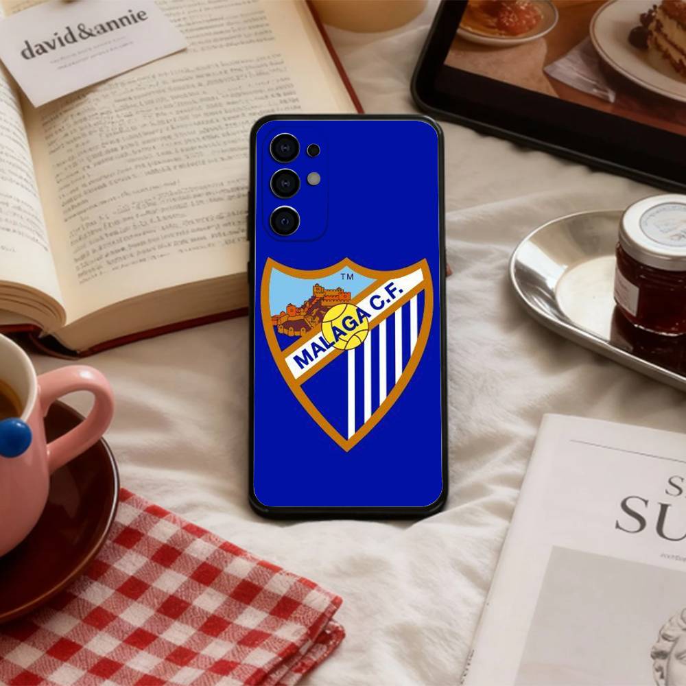 Cool M-Malaga C-CF Phone Case For Samsung S 25,24,23,22,30,21,10,9,Ultra,Plus,Lite,FE,4,5 G Soft Black Case