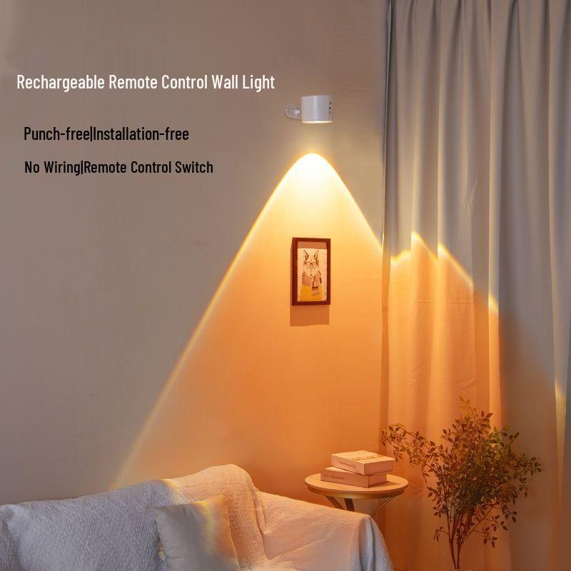 

Sunset Glow Magnetic Wall Lamp: Atmosphere Light for Bedroom & Living Room, No Installation Needed White Sunset Red Magnetic Wall Light
