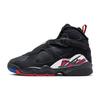 Air 8 Retro GS Playoff 2023 Kids Sneakers Black True-Red White 305368-062