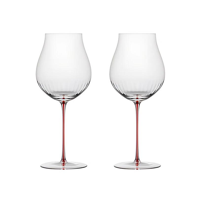 Бокалы для вина и шампанского Shangqi Flowing Light Prism Crystal