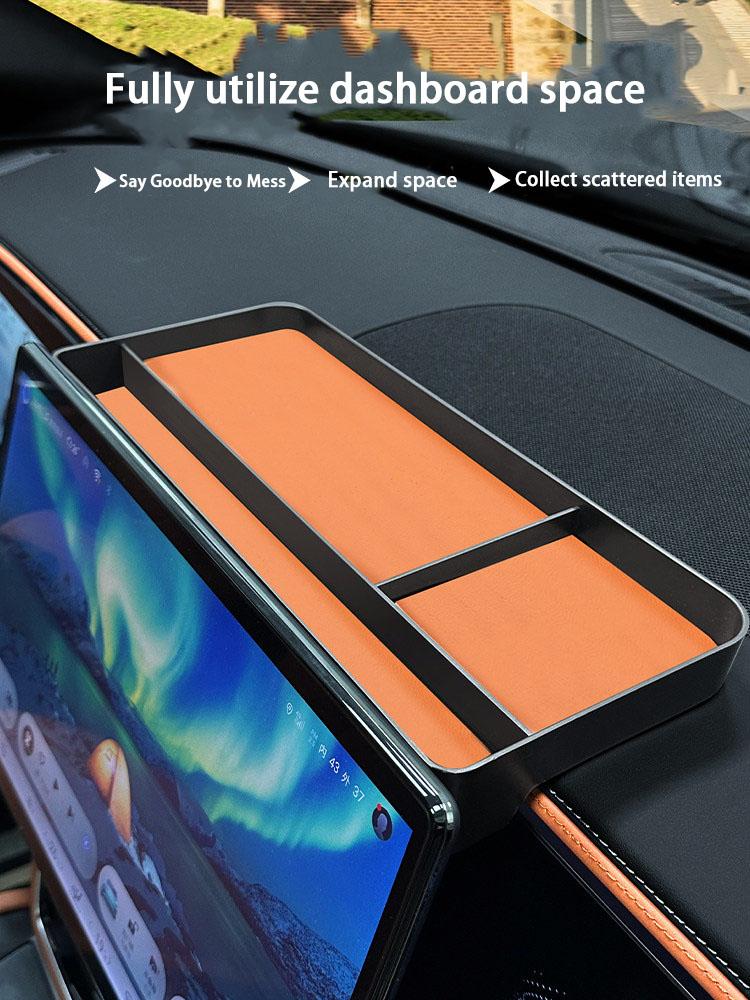 For BYD Sea Lion 07 EV Central Control Dashboard Screen Rear Storage Box Navigation Rear Storage Box Storage Box