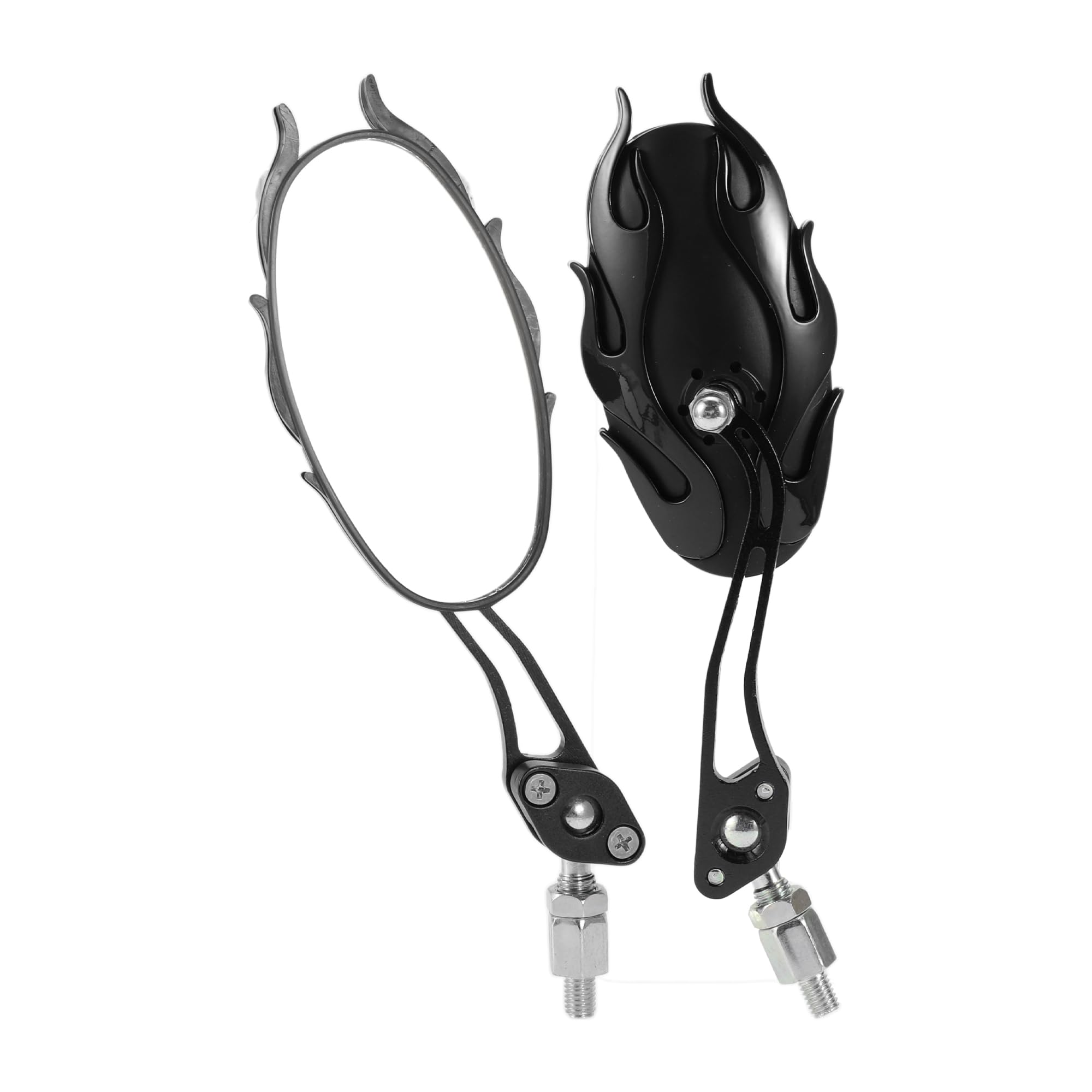 HOPESPANNER Universal Motorcycle Rear View Mirror Adjustable Side Rear View
