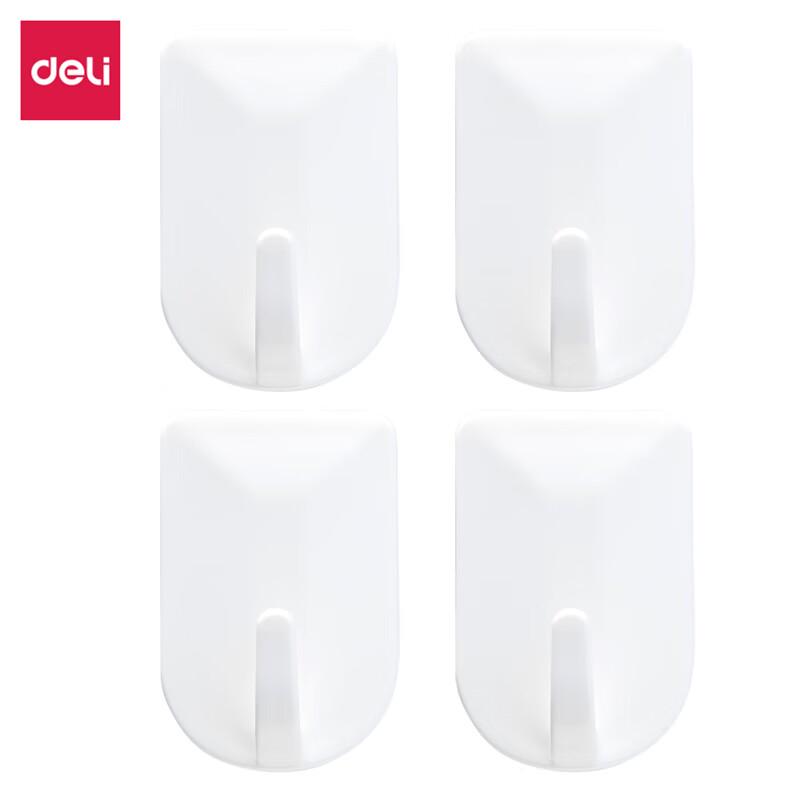 Deli 19353 Adhesive Wall Hooks
