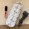 Large Capacity Hair Dryer Storage Bag Quilting Cotton Carrying Case Curler Storage Bag  for Travel