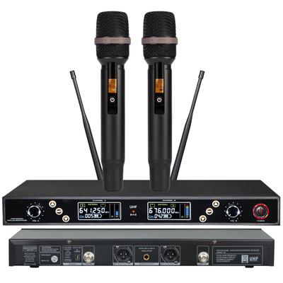 High-End U-Band Infrared Wireless Lavalier & Headset Mic System for KTV and Conferences