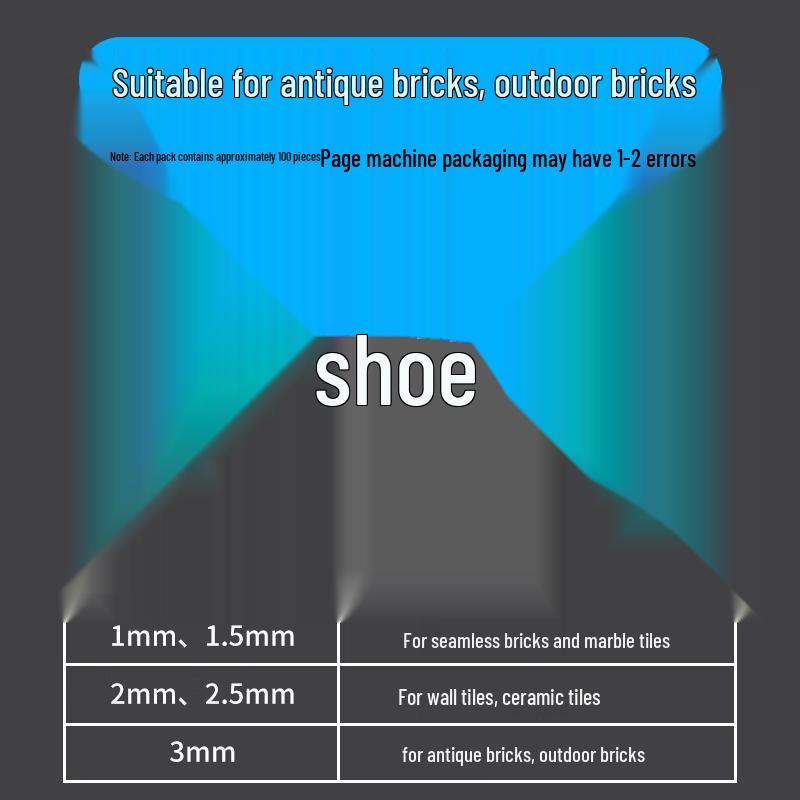 Tile Leveling Clip: Grout Line Spacer & Positioning Tool