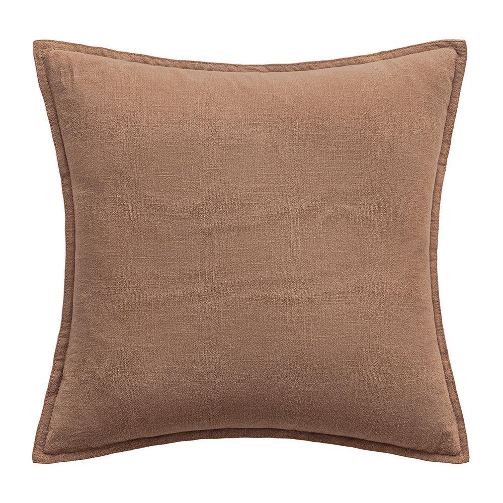 New Cotton and Linen Pillows Living Room Sofa Pillow Solid Color Linen Pillow Office Seat Waist Cushion