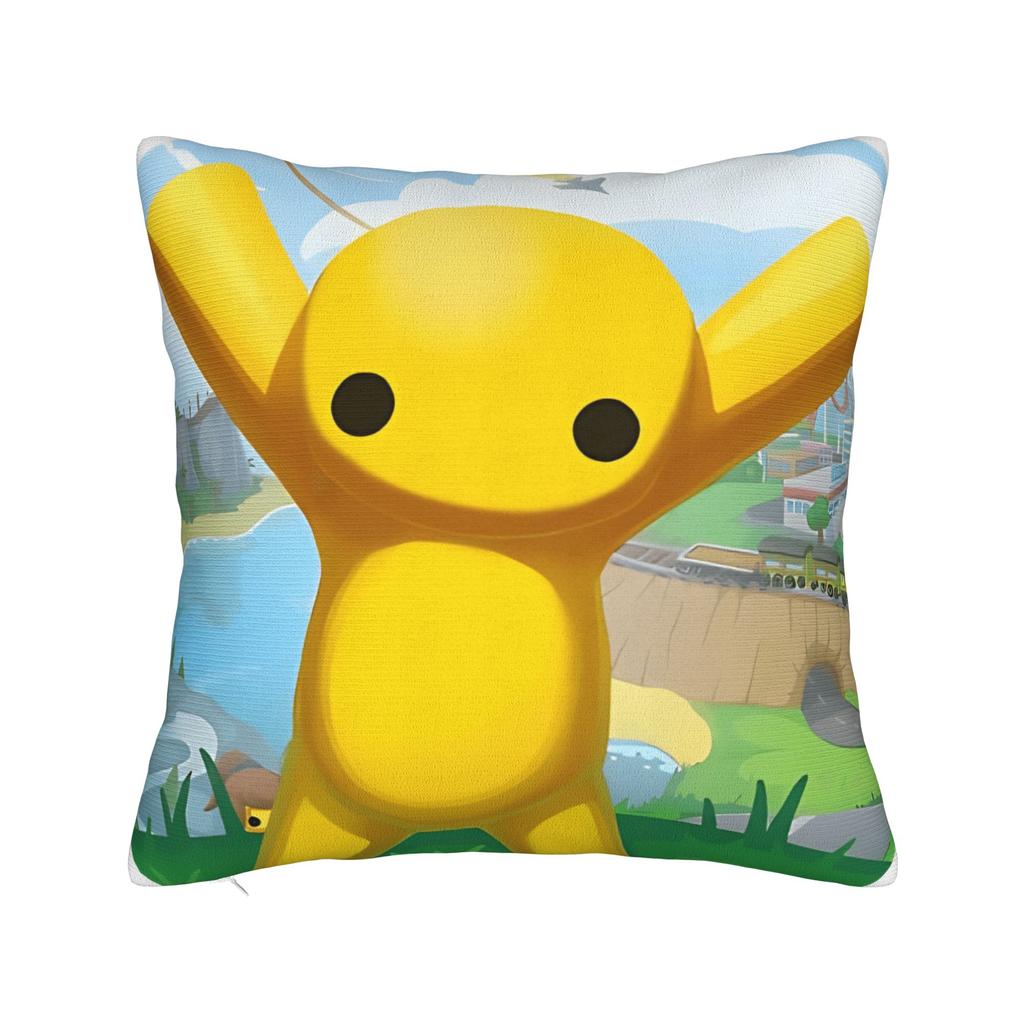 Pillow Cover W-Wobbly L-Life Online Game Vintage Pillow Case For Sofa Couch Bed Living Room Pillowcases