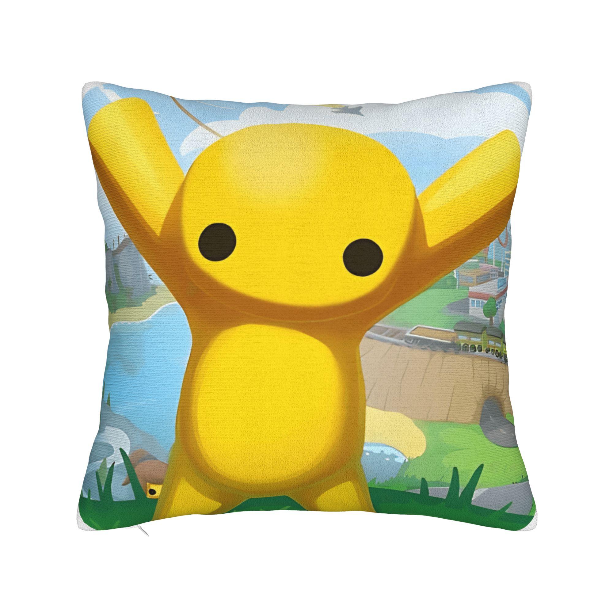 W-Wobbly L-Life Онлайн Игра Наволочка Мягкая Наволочка для Дивана Спальни Домашний Декор Винтажные Наволочки 12x12Inch