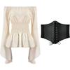 New long-sleeved women's Renaissance medieval blazers and costumes