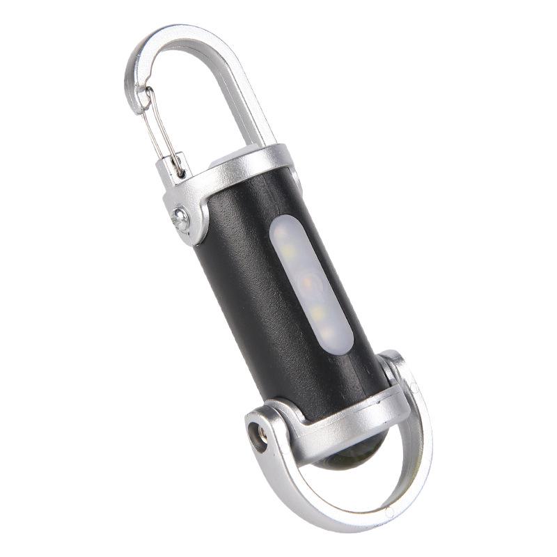 Ultra-Bright Waterproof Mini Power Bank Keychain Flashlight