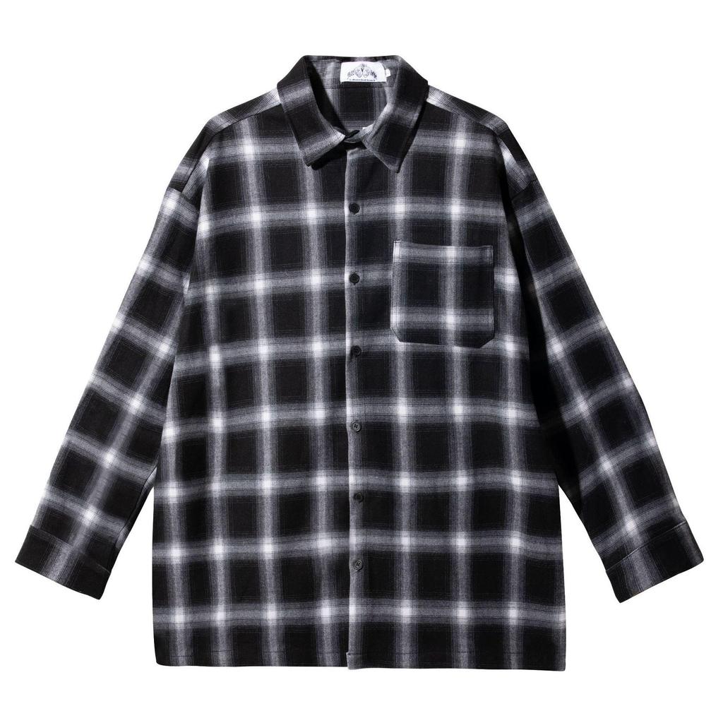Chicano Classic West Coast Plaid Long Sleeve Button-Down Shirt