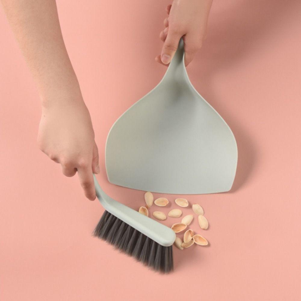 Cleaning Brush Broom Dustpan Kit Mini Household Cleaning Tools Cleaning Broom Dustpan Set