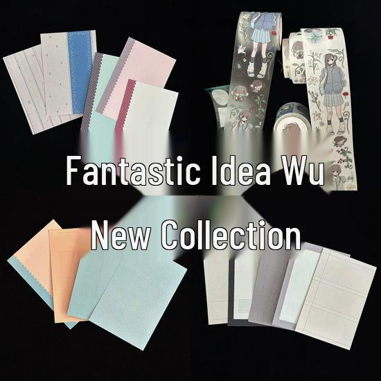 Whimsical Underwater People Sticker Journal Collection: Sample Inner Page Material M5 A7