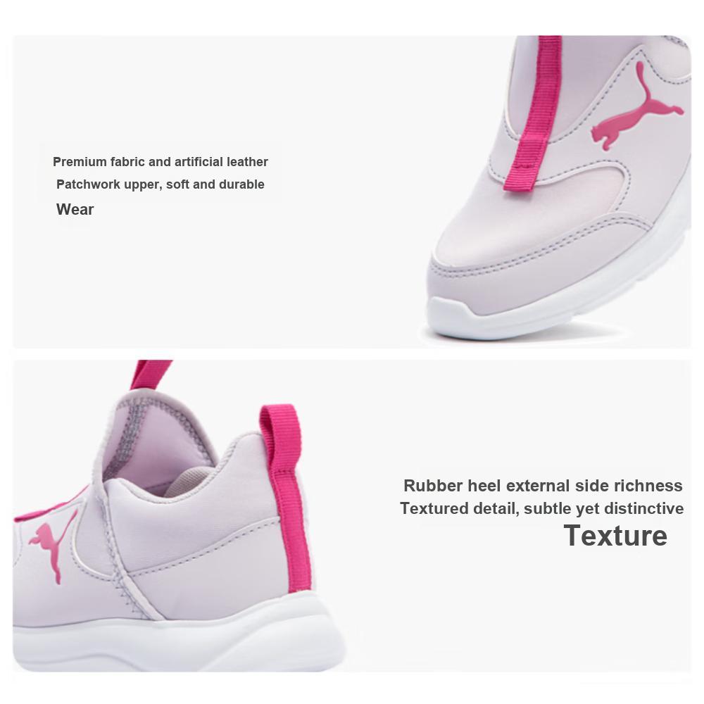 Puma Fun Racer Low Top Kids Casual Shoes Kids Casual Shoes Light-Purple 193668-18
