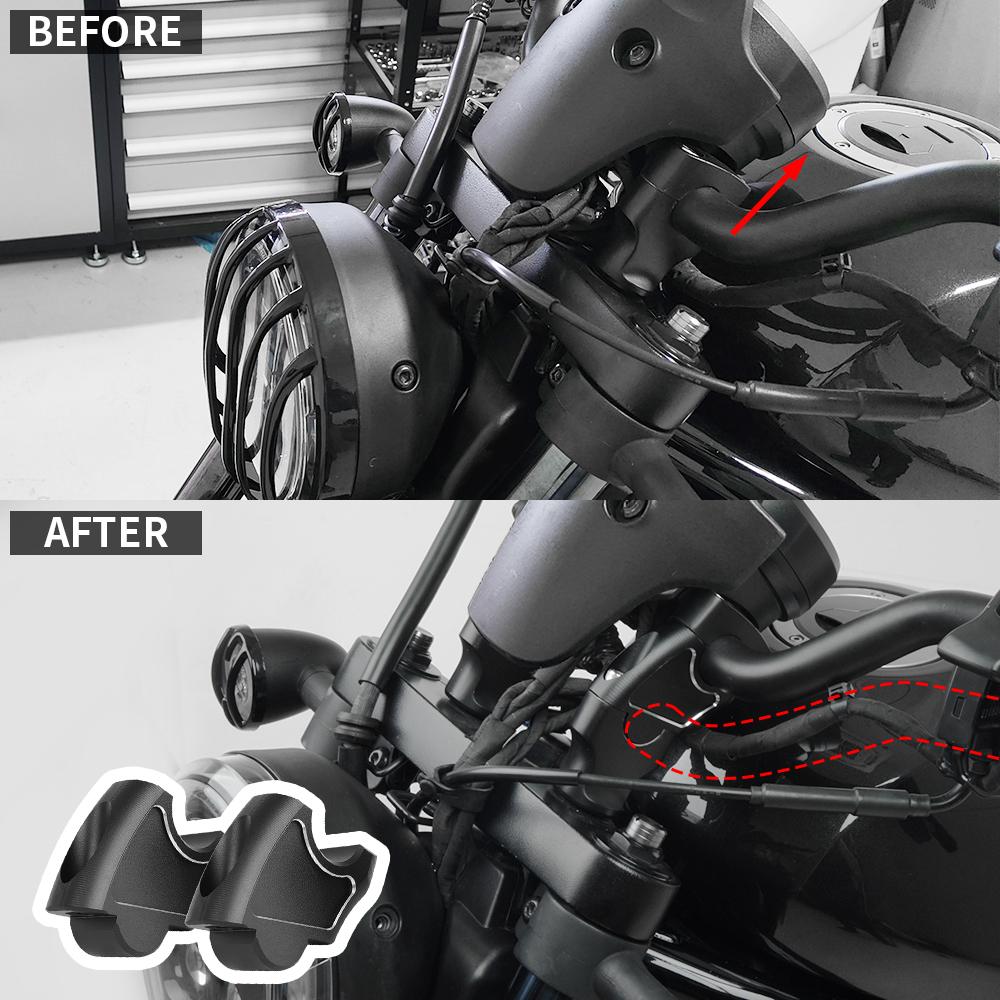 Motorcycle Tool Bags Tank Pad Rear Rack Decorative Cover For Honda Rebel CMX 1100 CMX1100 Rebel1100 2021-2026 Accessories 2025