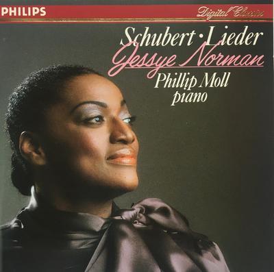 CD SCHUBERT, NORMAN; MOLL - Schubert: Lieder  4126232 Philips 1985 Europe Classical Used