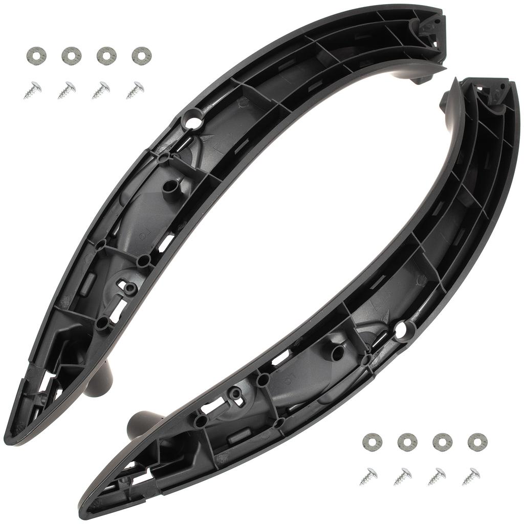 BMW 3 F30 F31 F80 11-19 Interior Door Handle BLACK Front Left + Right 2 Pcs. SET