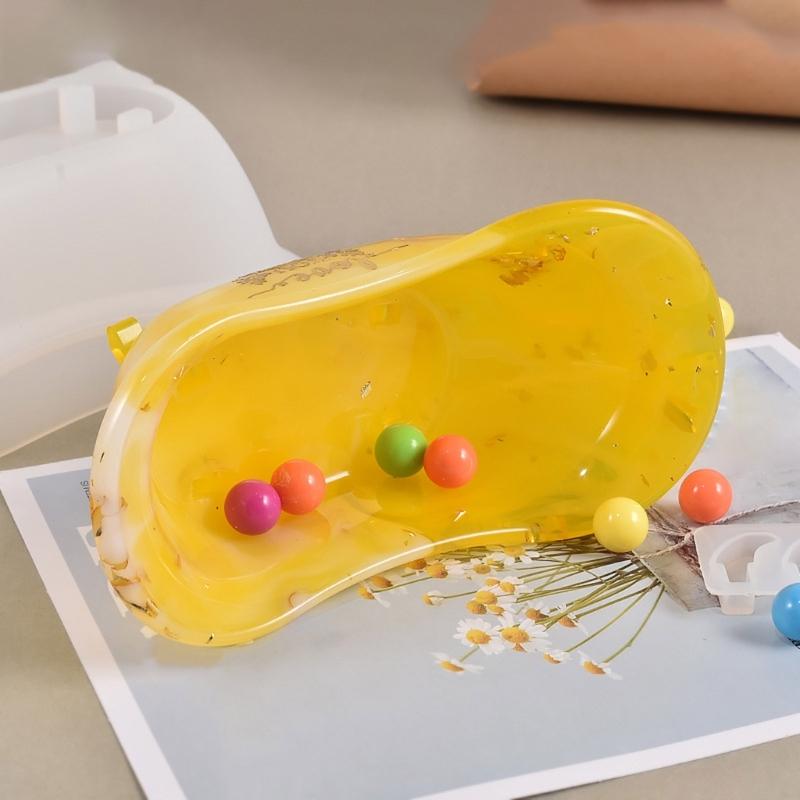 Soap Dish Resin Silicone Mold Jewelry Tray Resin Casting Mold Suitable for Diy Jewelry Dish Holder Soap Dish Storage Box