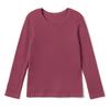 Long Children's. Cotton Girls' Long-sleeved Blouse. Long Children's. Cotton Girls' Long-sleeved Blouse. Dark Pink 128/134