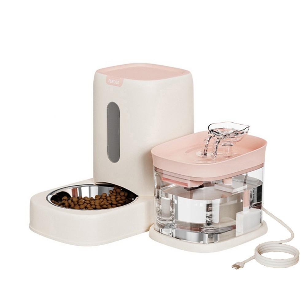 Removable Pet Water Fountain Mute Pump Automatic Water Dispenser Pet Water Feeder  Household