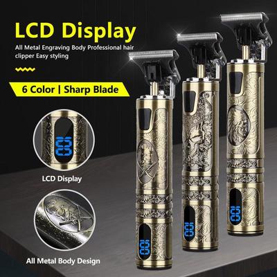Tondeuse à cheveux électrique professionnelle pour hommes, rasoir Rechargeable USB 2022, Machine de coupe de cheveux, barbier