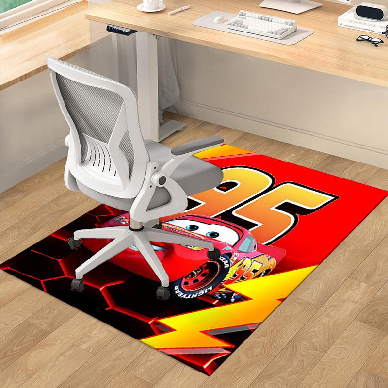 Mcqueen'S Carpet For Playroom Bedroom Living Room Sofa Home Decorkids Game Area Rug Nonslip Floor Mat