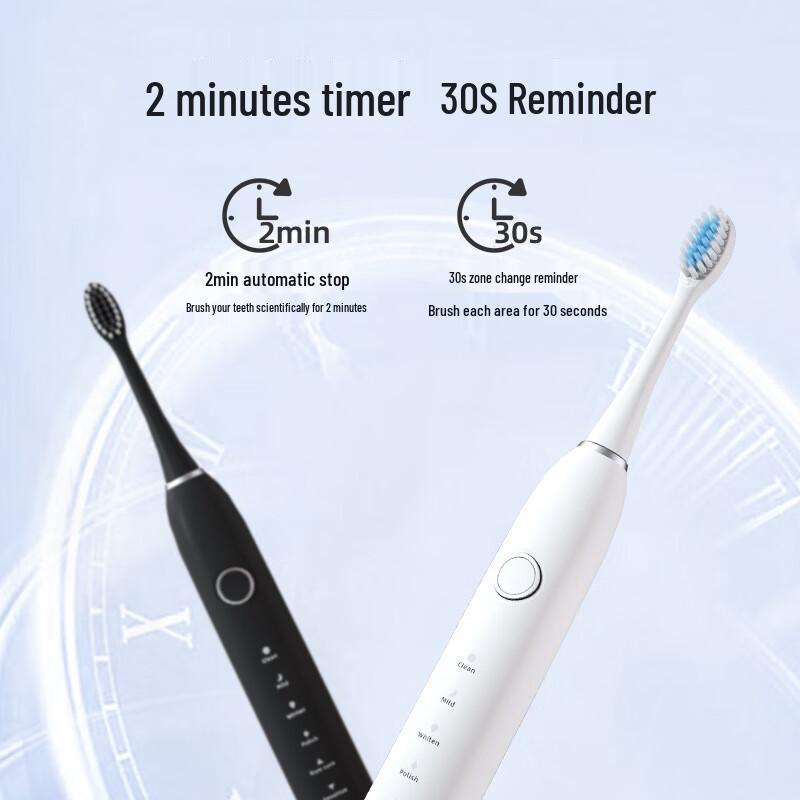 Rechargeable Sonic Electric Toothbrush with Oral Irrigator CN plug (adapter included)