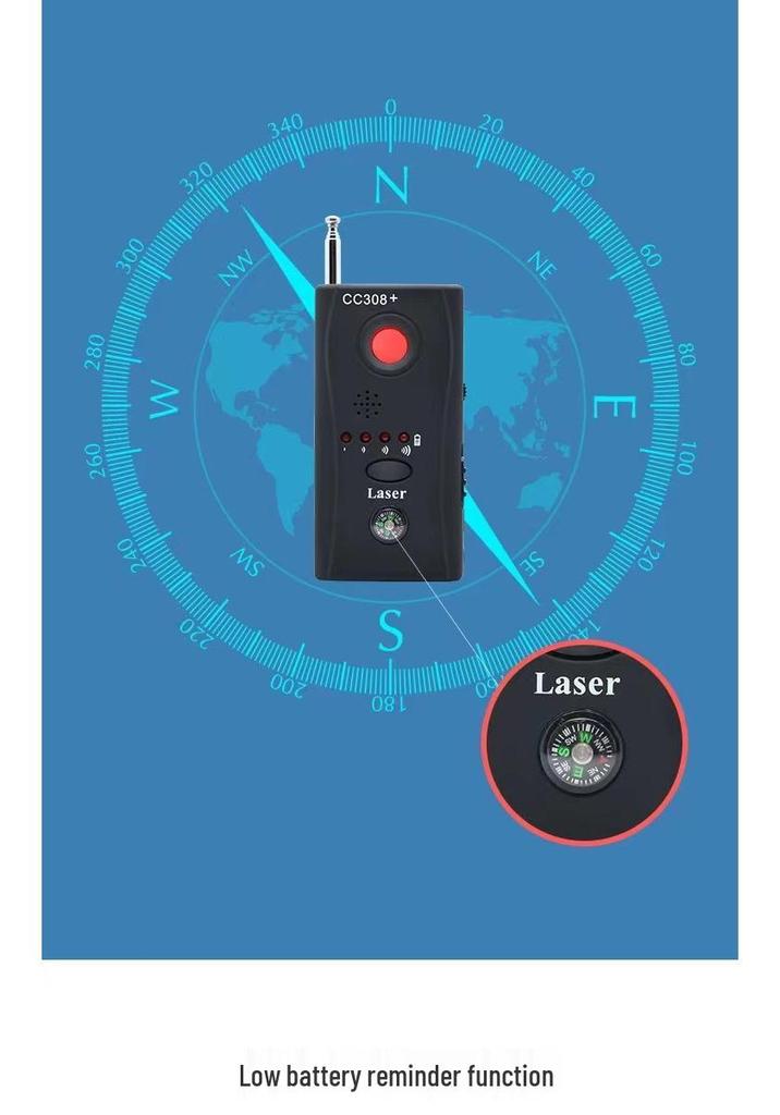 CC308 Anti-Paparazzi & Anti-Tracking Signal Detektor