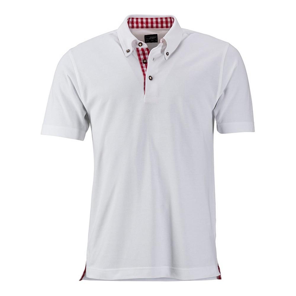James and Nicholson Mens Traditional Polo Shirt