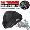 Windscreen Windshield Covers Screen for YAMAHA AEROX155 NVX155 Motorcycle Motorbikes Deflector Accessories Carbon Fiber Look