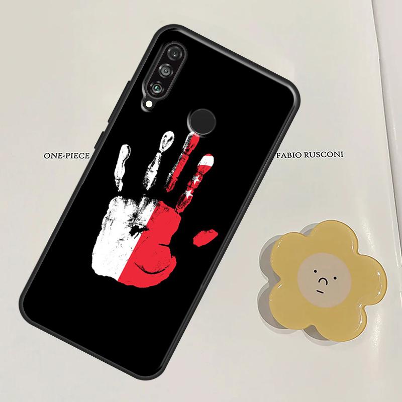 Singapore Flag For Huawei Nova Y60 Y70 Y90 Y61 Y91 3i 7i 8i 11i Nova 11 9 10 SE P20 P40 Lite P30 Pro Case
