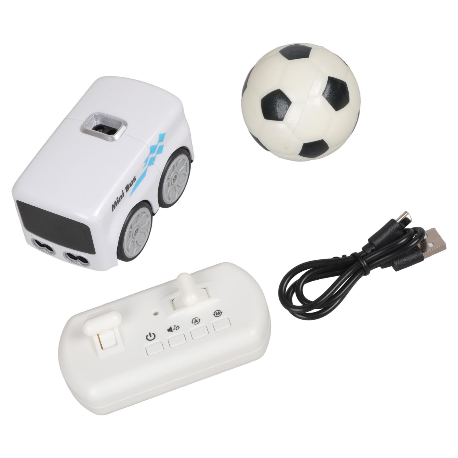 Follows Line Car Inductive Mini Interactive Intelligent Remote Control Mini Bus Gestures Follow Educational Vehicle Toy белый