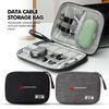 Für Mitsubishi Auto Datenkabel Aufbewahrungstasche Wasserdicht Reise USB Datenleitung Organizer Zubehör Outlander Lancer Eclipse Mirage