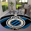 Club Brugge KV Custom Name Round Area Rug,Carpet Rug for Living Room Bedroom Sofa Playroom Decor,Non-slip Floor Mat