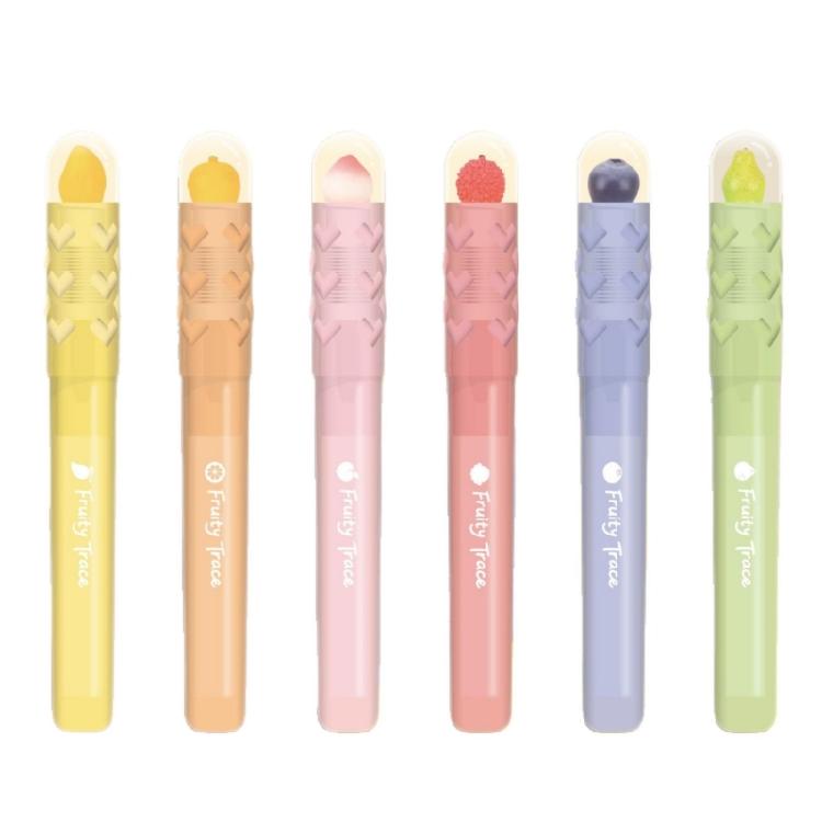 

6Pcs Classroom Organization Marker Pen Fluorescent Highlighters Soft Color Coding Systems For Marking And Office Use 1