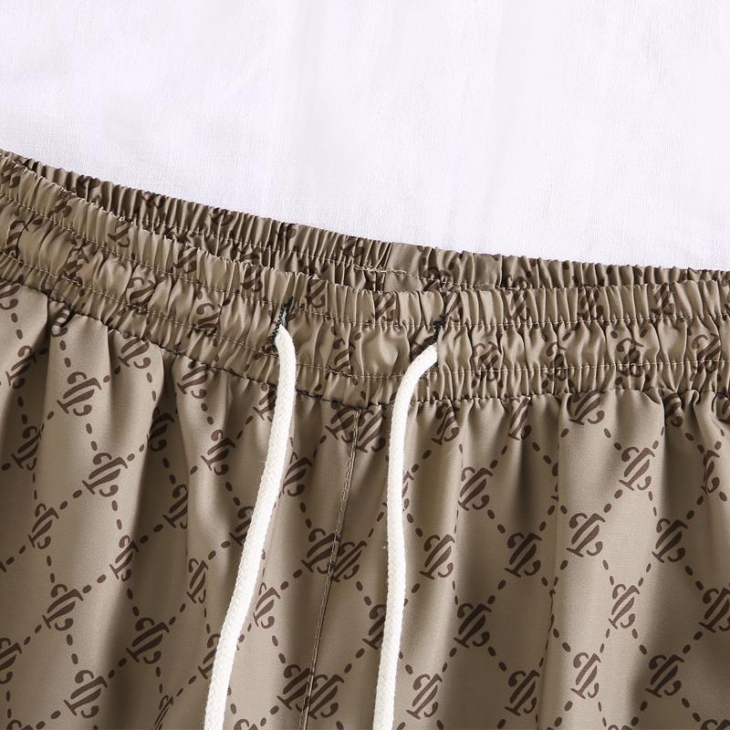 Summer Casual Shorts for Men Clothes Fashion Elastic Waist Men's Shorts