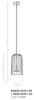 Lampa wisząca Matty MDM-3939/1 BK Italux