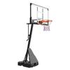 Cesta de Basquete Portátil, Ajuste de Altura de 2,3 a 3,05m Aro e Cesta de Basquete, Aro de Basquete Externo com Tabela de PC de 1371,6mm para Crianças, Adultos
