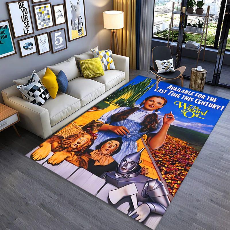Fantasy Adventure Journey carpet printing Suitable for all seasons Doormat Christmas gifts Dormitory decoration
