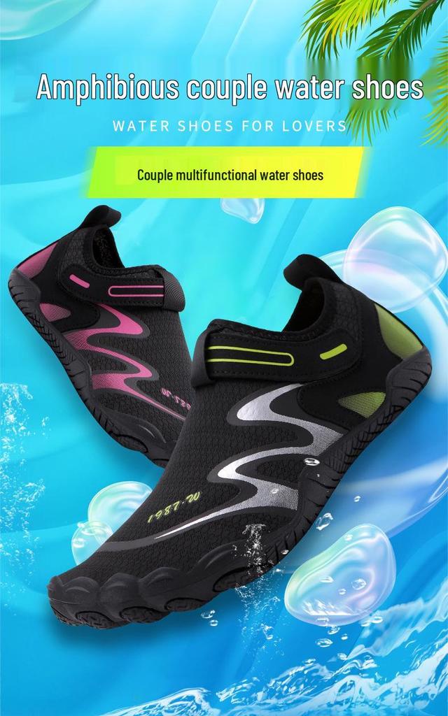 Unisex Five-Finger Quick-Dry Water Shoes for Outdoor Activities