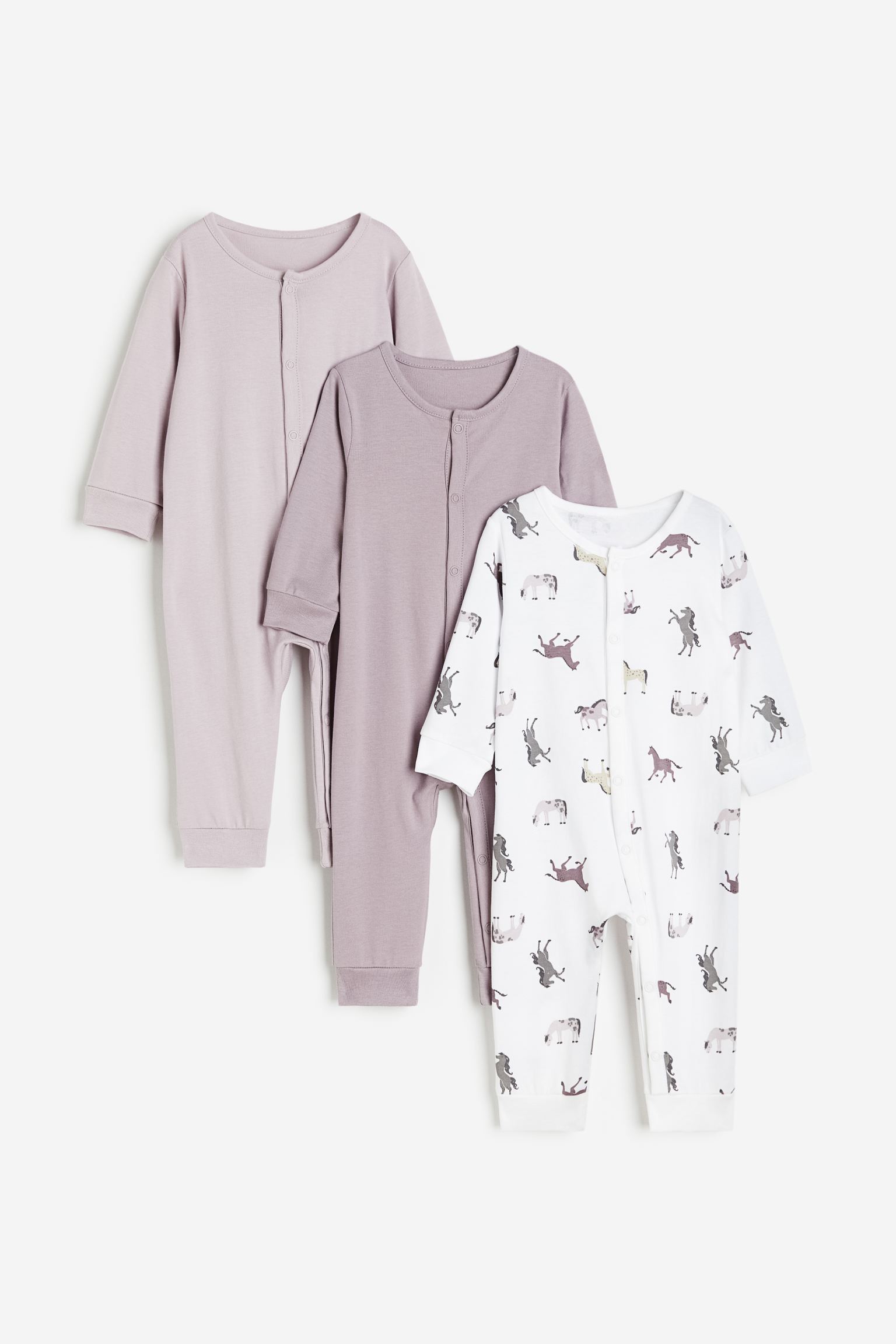 

3-pack cotton pyjamas