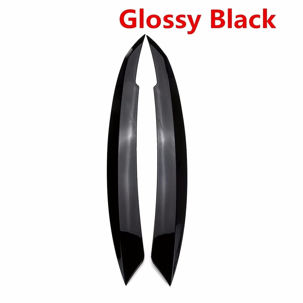 For VW Jetta MK6 Sagitar NCS 2010‑2018 Headlight Eyebrow Eyelid Cover Trim 1Pair Headlamp Eyelid Stickers