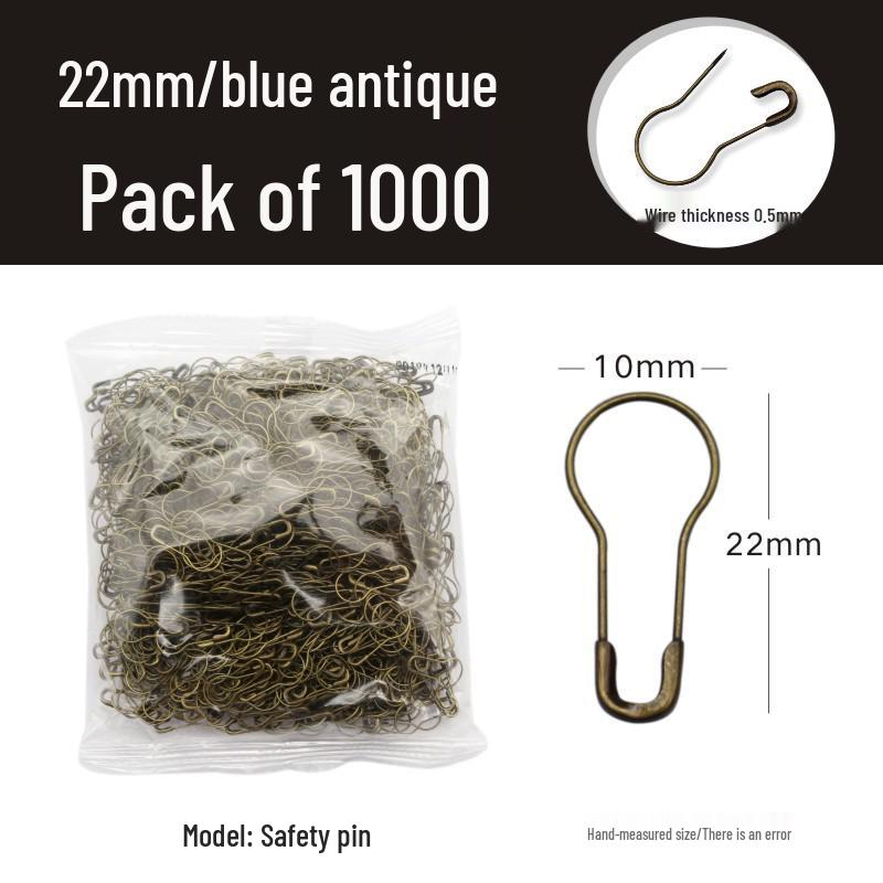 Metal Brooch Pin Clasp - Available in Small and Large Sizes with Free Shipping