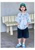 Boys' Short Sleeved T-shirt Set Summer Clothes 2026 New Children's Two-piece Set Summer Mid To Large Children's Short Sleeved Top Trend