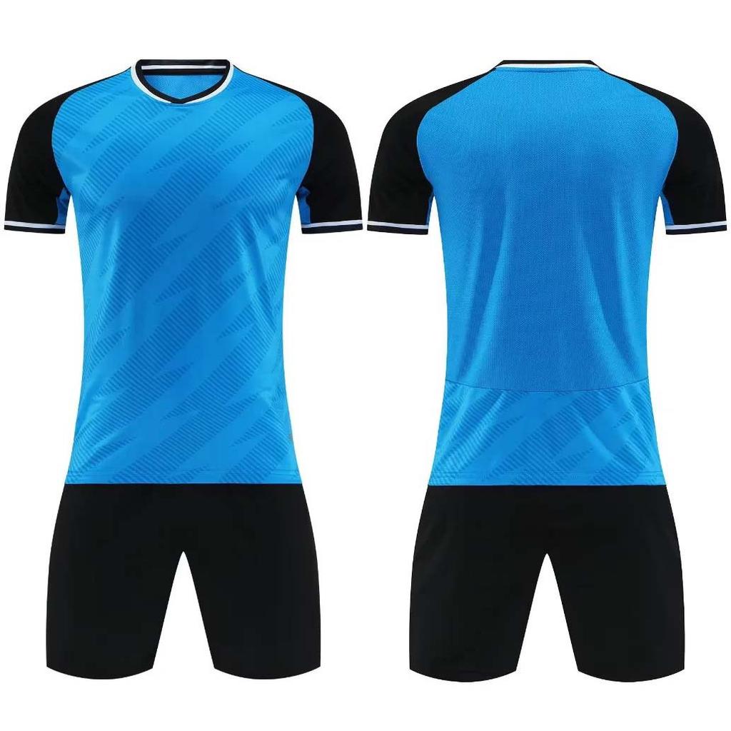 Spot wholesale 2026 new children's football jersey, short-sleeved training jersey, primary school football jersey printing number