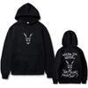 Movie Donnie Darko Why You Wearing That Stupid Man Suit Graphic Hoodie Men Casual Cotton Vintage Sweatshirt Oversized Clothes